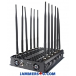 12 Antenna-5Ghz 28W Jammer 4G 5Ghz WIFI GPS UHF VHF up to 50m
